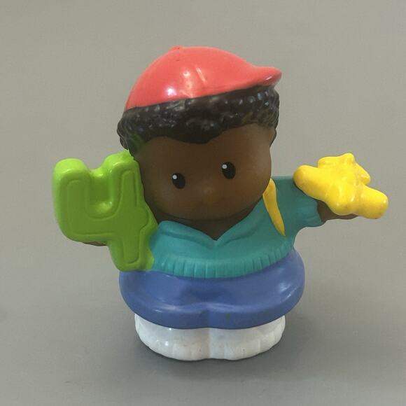 Fisher Price Little People Birthday School Numbers 1 2 3 4 5 and 6 Figures VTG - Picture 5 of 9